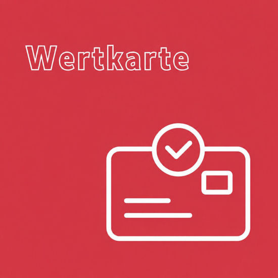 Bild von Wertkarte